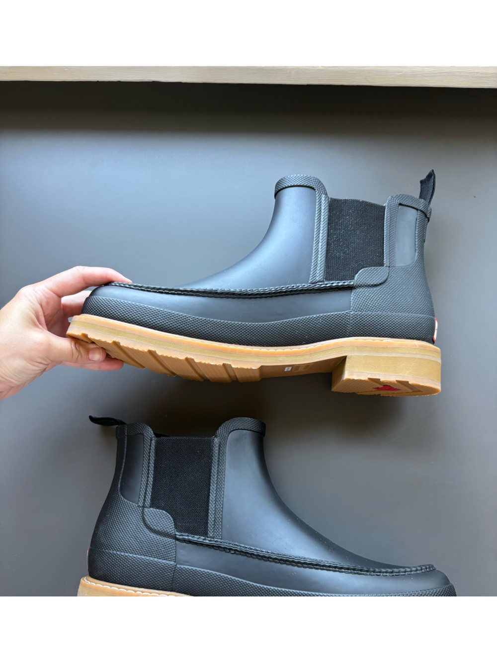New Hunter Lightweight Mock Toe Chelsea Boot- Men’s 10 - Picture 4 of 8